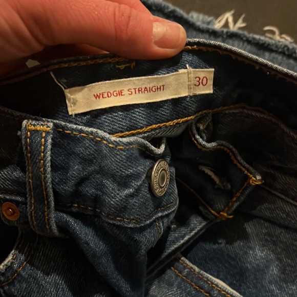 Levi’s wedgie straight 30x26 women’s jeans - Picture 2 of 4